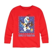 Frozen 2 - Olaf Family Is Tradition - Toddler And Youth Long Sleeve Graphic T-Shirt